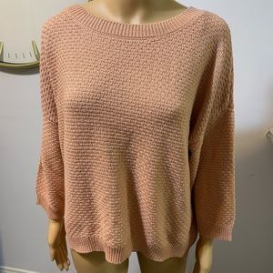 ny & co pink sweater size M